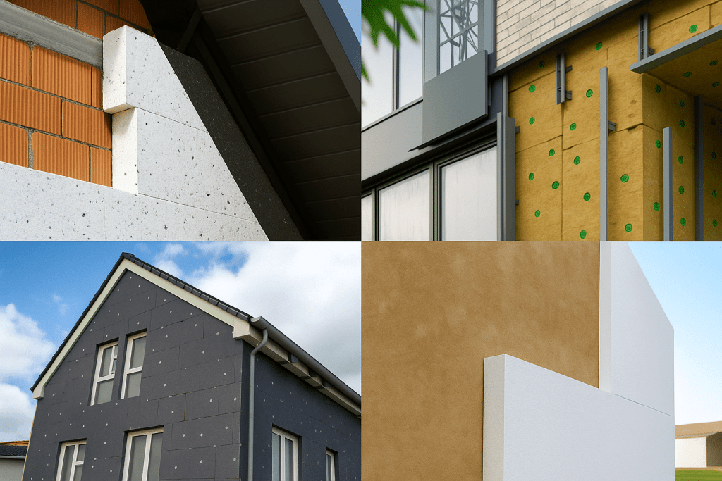 Image illustrant des solutions d'isolation extérieure